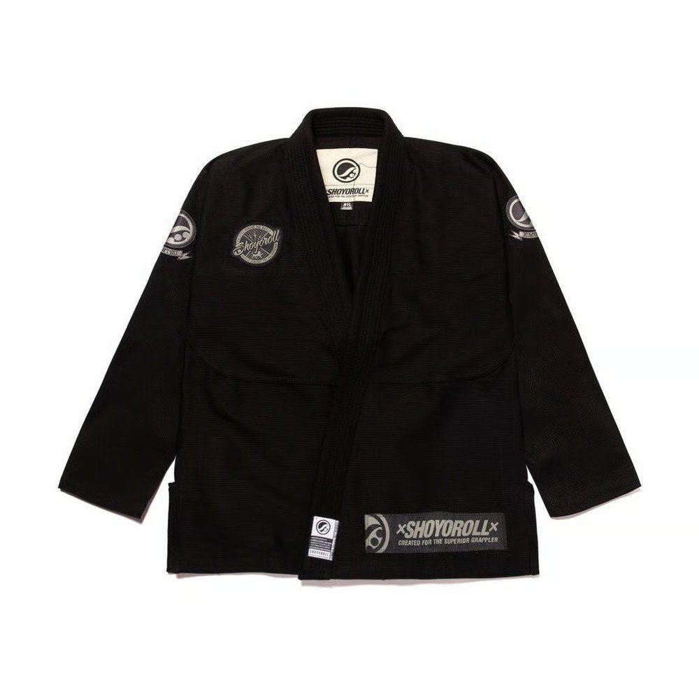 Shoyoroll Competitor 20.7 Black Gi – front view