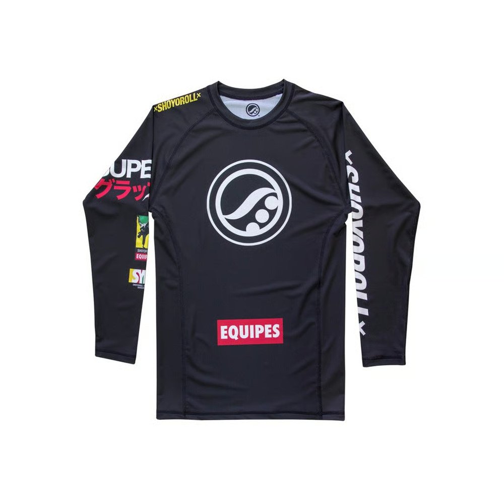 Shoyoroll Rash Guard Set Federation Black