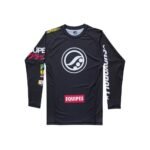 Shoyoroll Federation Rash Guard LS Black – Batch #104 Made in California BJJ Rash Guard