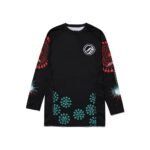 Shoyoroll Fireworks Rash Guard LS – Batch #126 Made in California BJJ Rash Guard