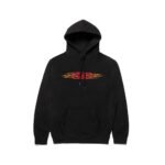 Shoyoroll Flames Hoodie – Premium 13.5 oz Heavyweight Black Fleece