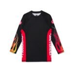 Shoyoroll Flames Rash Guard LS – Made in California BJJ Rash Guard (Sizes XS–2XL)