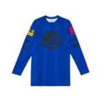 Shoyoroll King Road Rash Guard Blue – Batch #127 Made in California BJJ Rash Guard