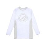 Shoyoroll Monochrome Rash Guard White – Batch #122 Made in California BJJ Rash Guard