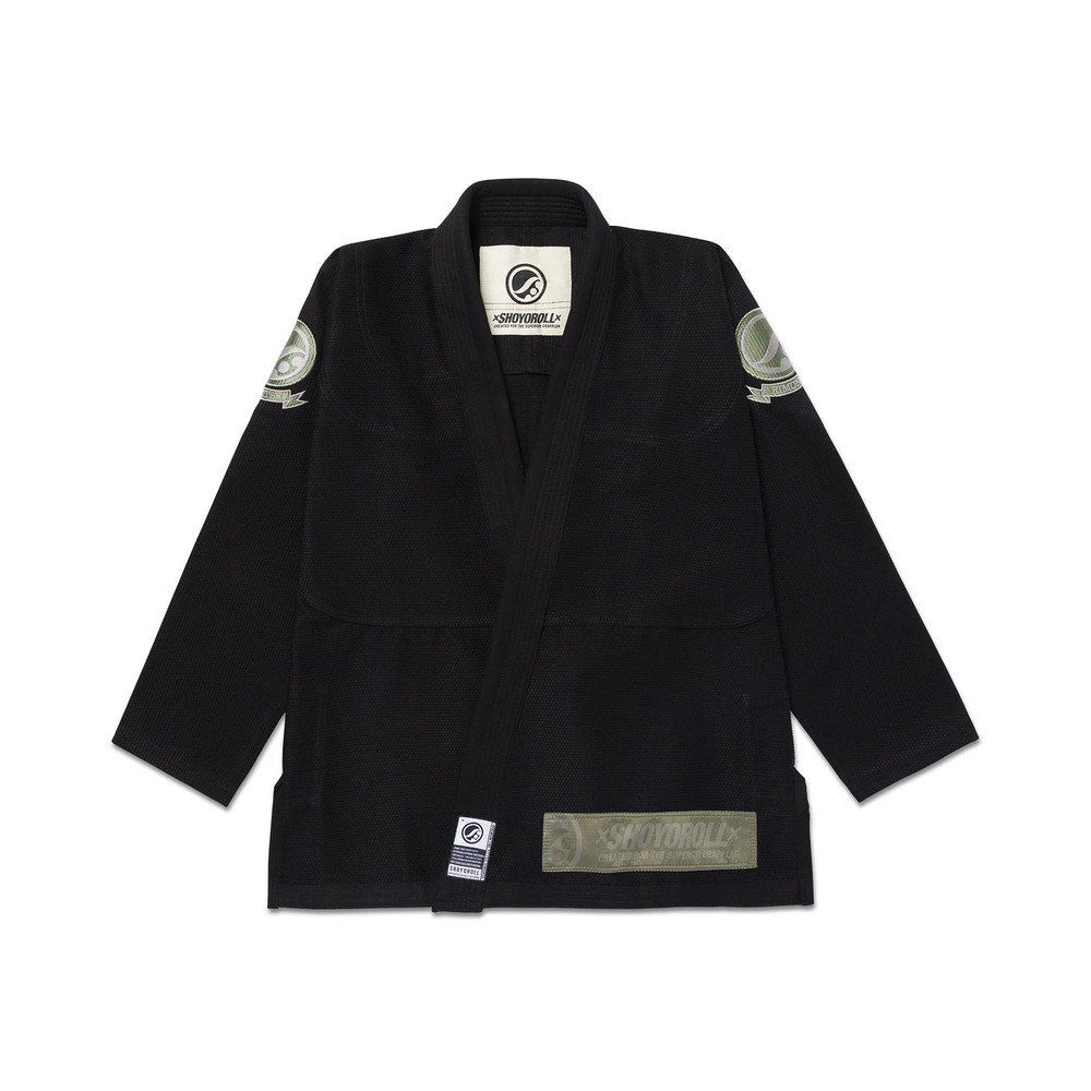 Shoyoroll Olive Competitor Black Gi
