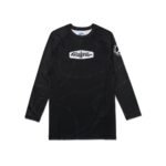 Shoyoroll Rash Guard Barb Wire – Black Long Sleeve BJJ Rash Guard