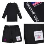 Shoyoroll 24 Americana Rash Guard and Shorts Set – BJJ No-Gi Kit Batch #151