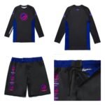 Shoyoroll Admiral Rash Guard and Shorts Set – BJJ No-Gi Kit (Sizes XS–2XL)