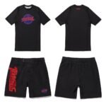 Shoyoroll Americana Rash Guard and Shorts Set – BJJ No-Gi Kit (Sizes XS–2XL)