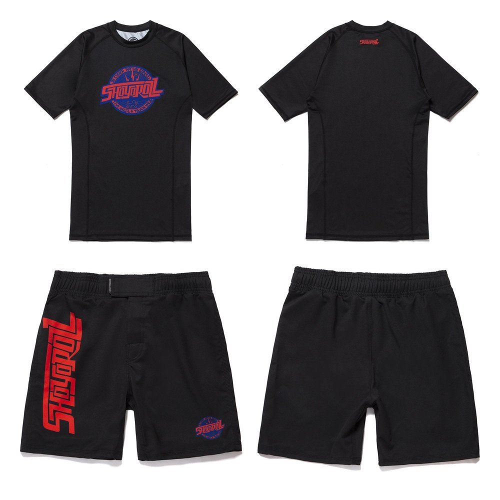 shoyoroll-rash-guard-set-americana-set-main-1.jpg Shoyoroll Americana Rash Guard and Shorts Set – BJJ No-Gi Kit (Sizes XS–2XL) - Image 1