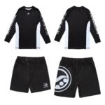 Shoyoroll Arctic Rash Guard and Shorts Set – BJJ No-Gi Kit (Sizes XS–2XL)
