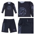 Shoyoroll x Bedwin Black Rash Guard and Shorts Set – BJJ No-Gi Kit Batch #98