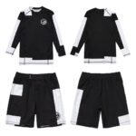 Shoyoroll Blocked Out Rash Guard and Shorts Set – BJJ No-Gi Kit Batch #120