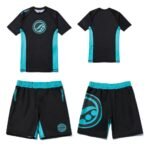 Shoyoroll Coral Rash Guard and Shorts Set – BJJ No-Gi Kit (Sizes XS–2XL)