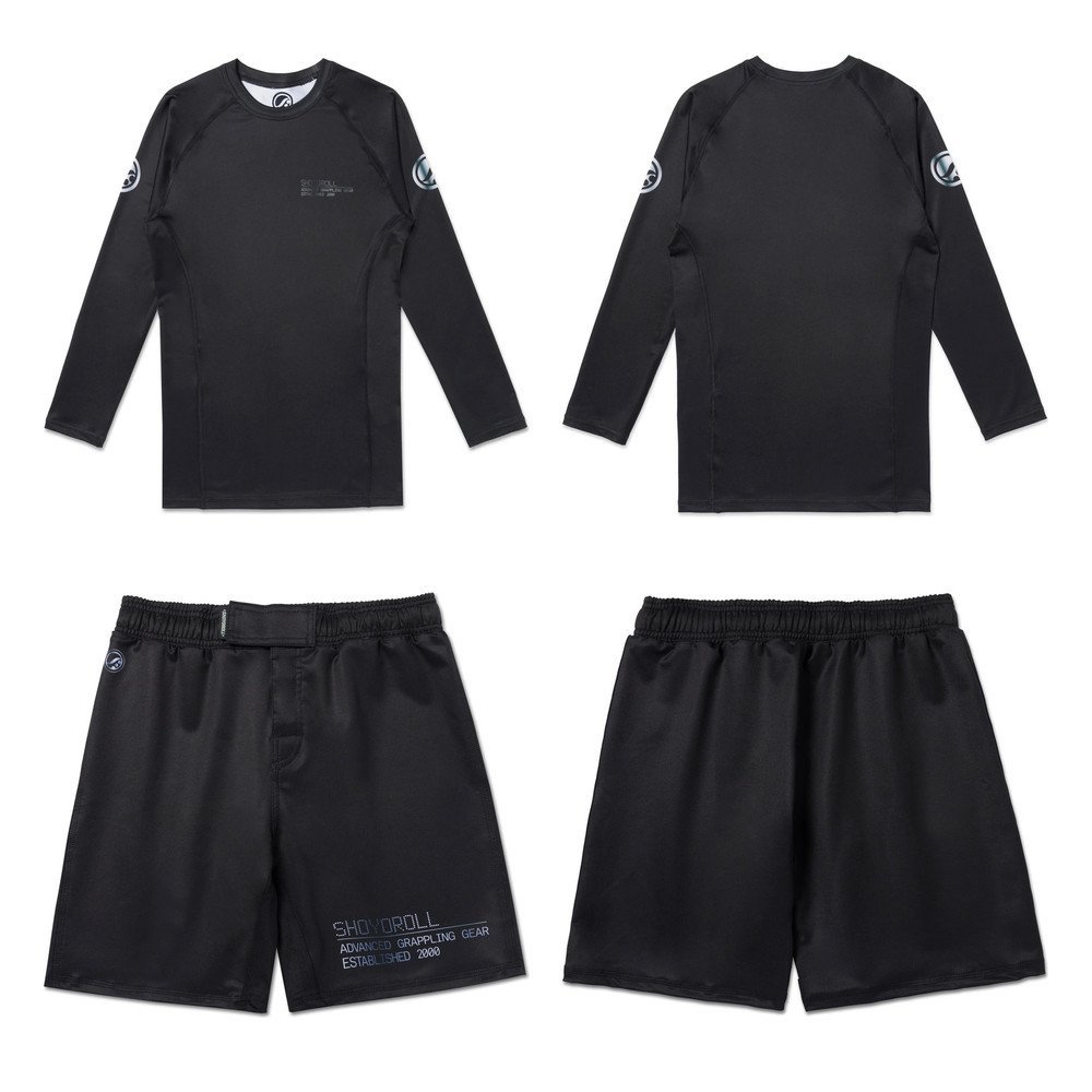 shoyoroll-rash-guard-set-cs-24-3-set-main-1.jpg Shoyoroll Comp Standard 24.3 Rash Guard and Shorts Set – BJJ No-Gi Kit - Image 1