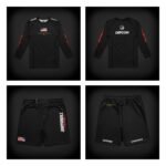 Shoyoroll x Defcon Black Rash Guard and Shorts Set – BJJ No-Gi Kit (Sizes S–2XL)