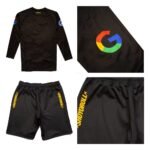 Shoyoroll x Google Rash Guard and Shorts Set – BJJ No-Gi Kit (Sizes XS–2XL)