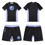 Shoyoroll Lavender Rash Guard and Shorts Set – BJJ No-Gi Kit (Sizes XS–2XL)