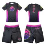 Shoyoroll Malibu Pink Rash Guard and Shorts Set – BJJ No-Gi Kit Batch #143