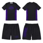 Shoyoroll Purple Haze Rash Guard and Shorts Set – BJJ No-Gi Kit (Sizes XS–2XL)
