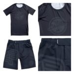 Shoyoroll x A&P World Master Rash Guard and Shorts Set – BJJ No-Gi Kit (Sizes S–2XL)