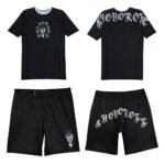 Shoyoroll Yooga Flame Rash Guard and Shorts Set – BJJ No-Gi Kit (Sizes XS–2XL)