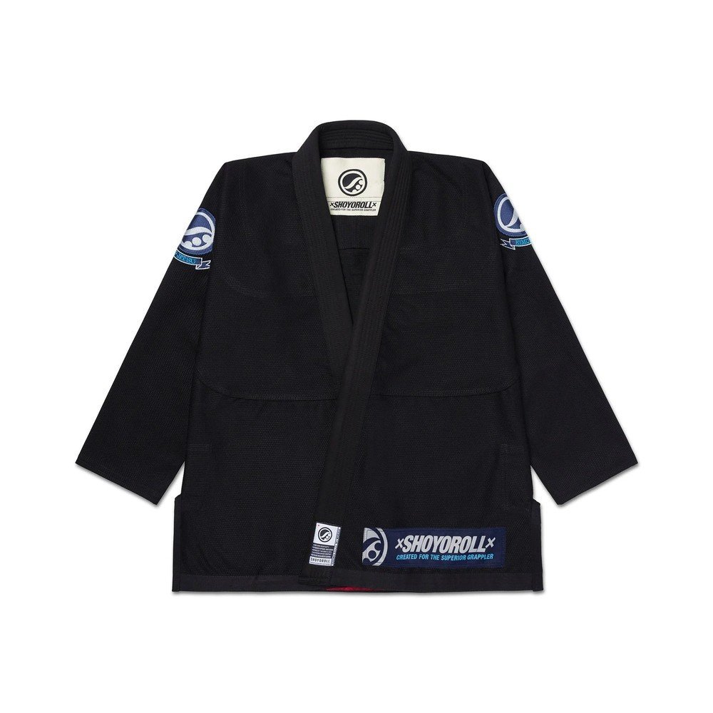 shoyoroll-safire-competitor-black-gi-1-1.jpg Shoyoroll Safire Competitor Black Gi – Authentic Shoyoroll BJJ Kimono - Image 1